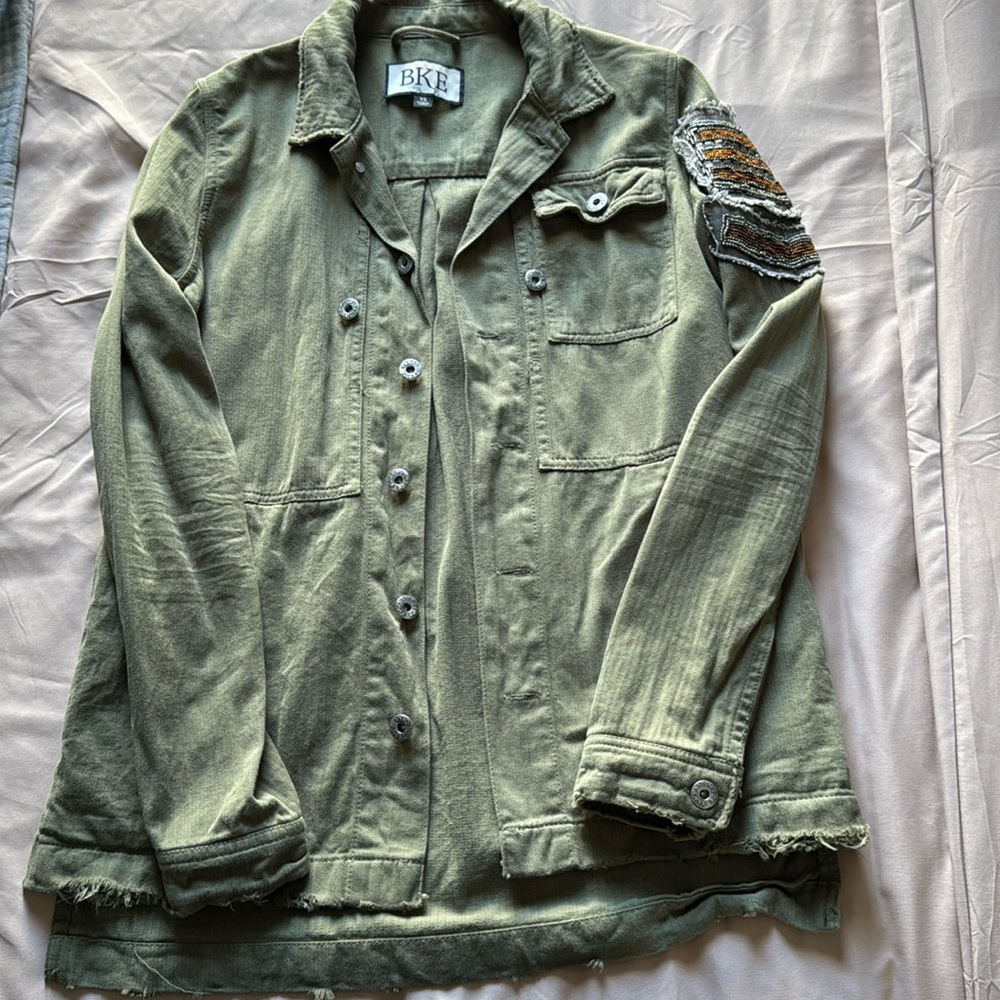 Women’s BKE The Buckle Army Green Jacket